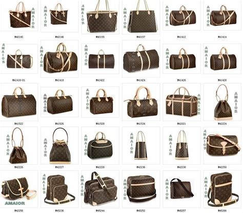 lv bags names list|louis vuitton bag styles names.